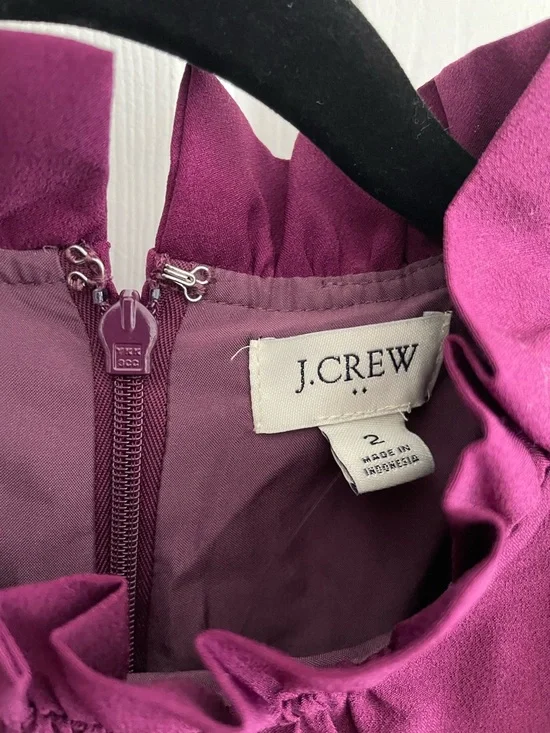 J. Crew Ruffleneck Shift Dress - Picture 4 of 5